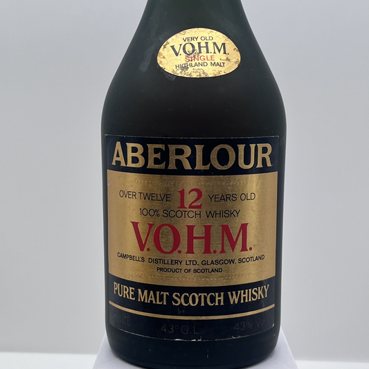 アベラワー(Aberlour)V.O.H.M 12年 750ml 43% 1980年代