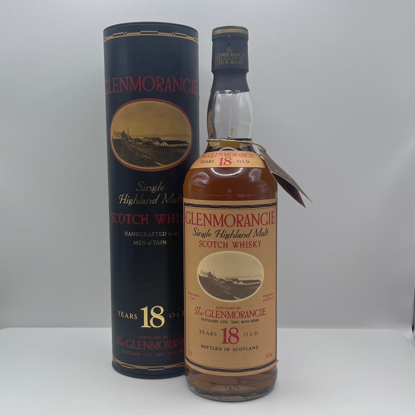 Glenmorangie 18 years old 750ml 43% late 1980s~early 1990s