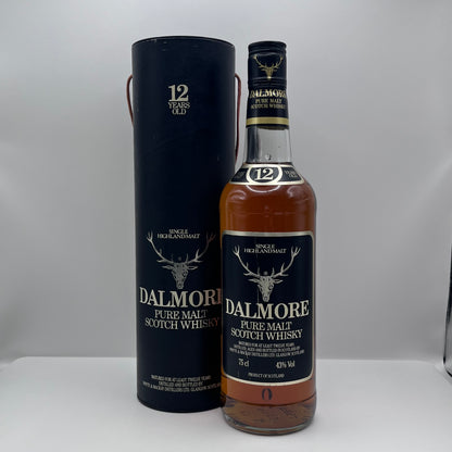 ダルモア(Dalmore) 12年 ピュアモルト 750ml 43% 1980年代前半