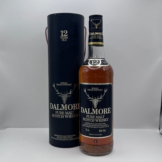 ダルモア(Dalmore) 12年 ピュアモルト 750ml 43% 1980年代前半