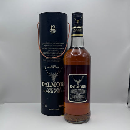 ダルモア(Dalmore) 12年 ピュアモルト 750ml 43% 1980年代前半