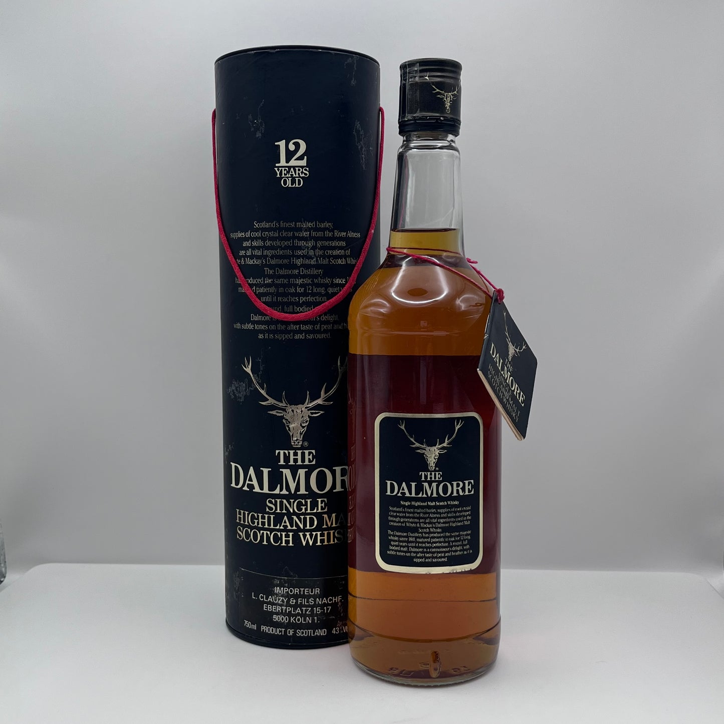 ダルモア(Dalmore) 12年 シングルモルト 750ml 43% 1990年代初頭