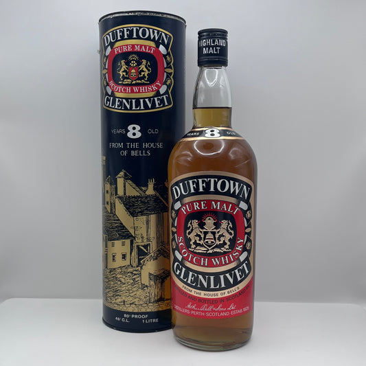 ダフタウン(Dufftown) 8年 1000ml 46% 1980年代