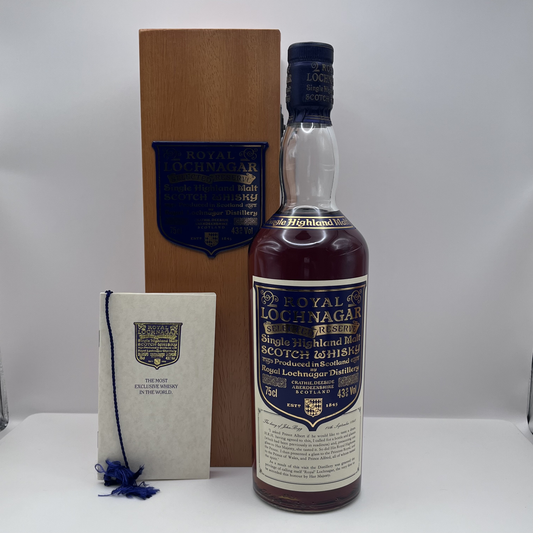 ロイヤルロッホナガー(Royal Lochnagar)セレクテッドリザーブ 750ml 43% 1990年代