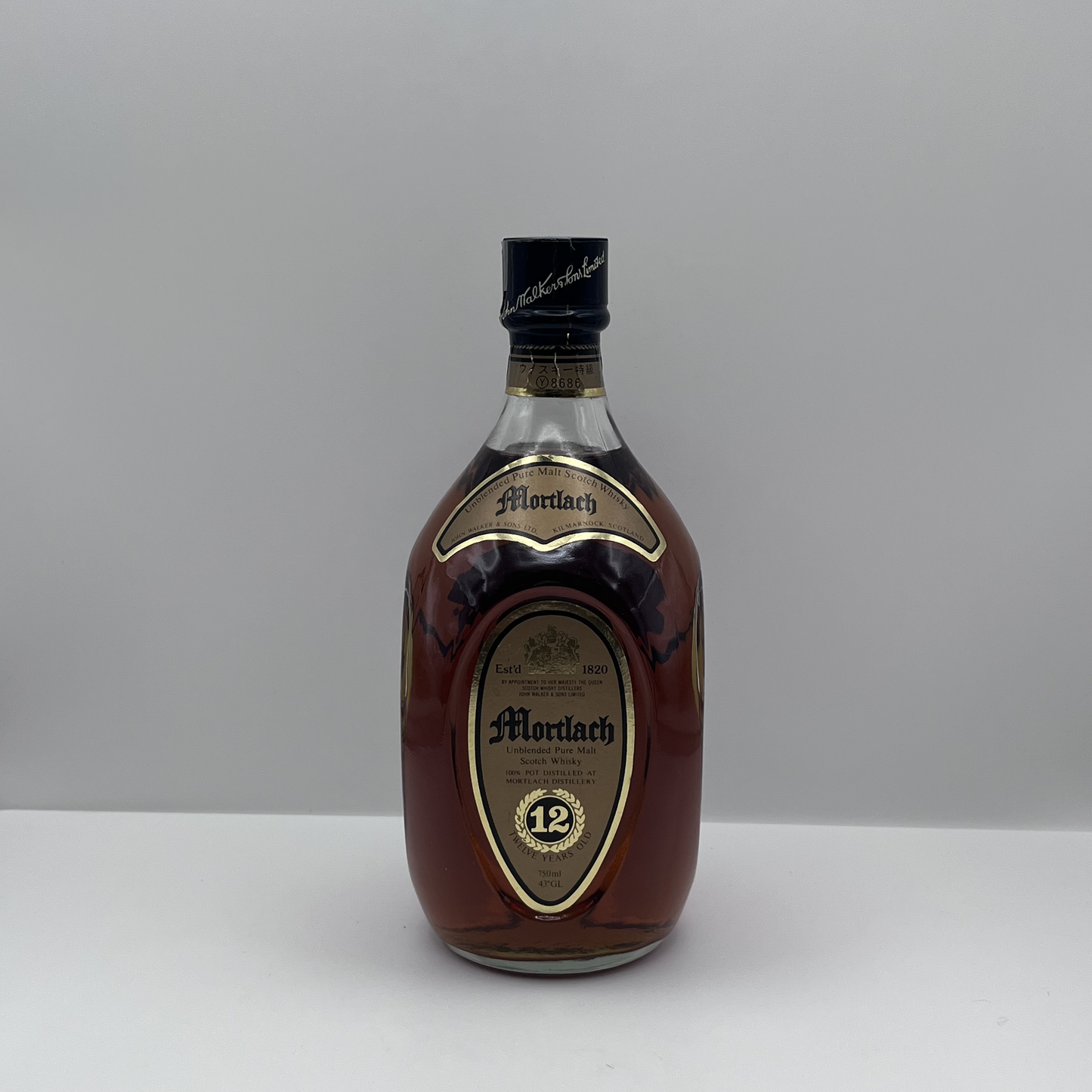 モートラック(Mortlach) 12年 750ml 43% 1980年代
