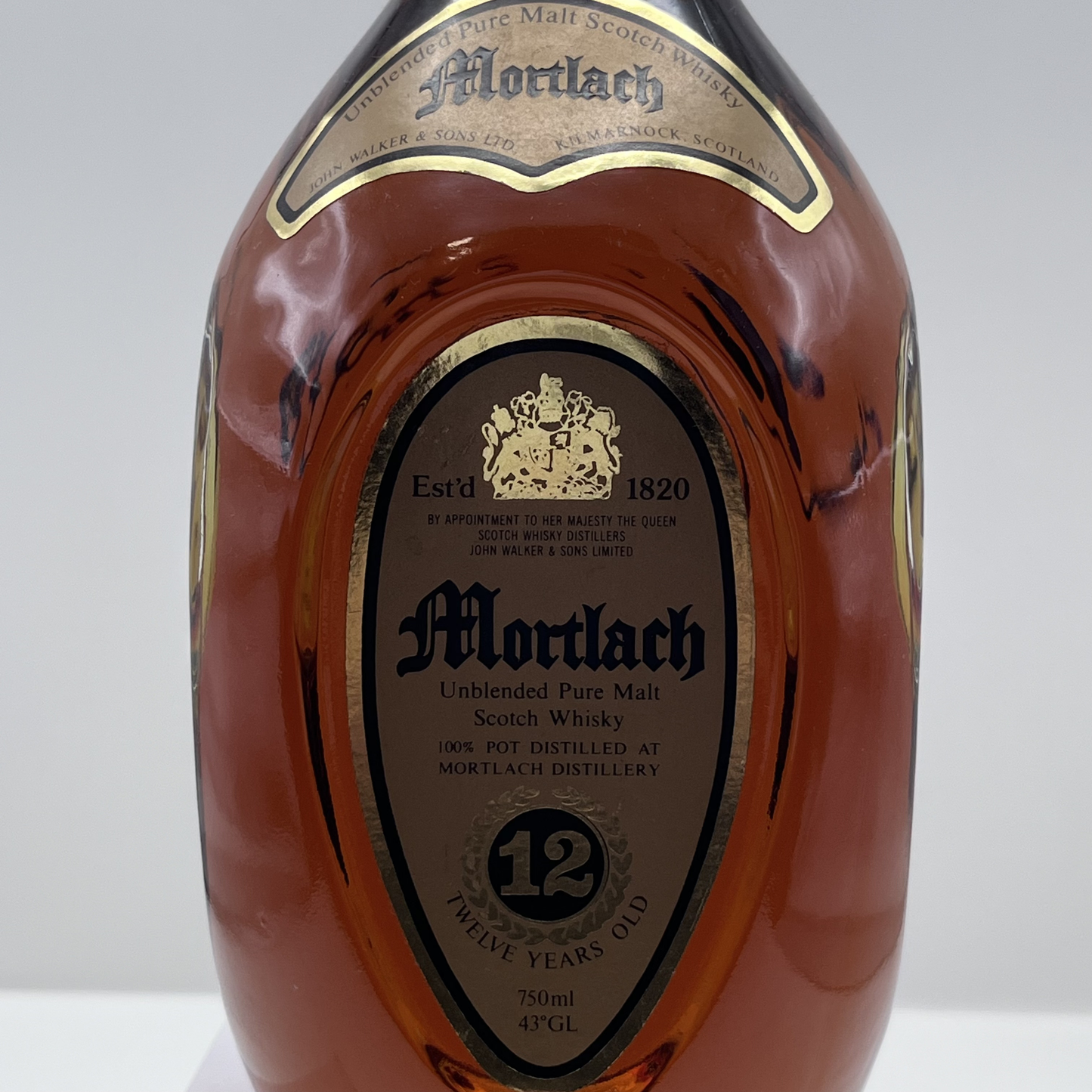 モートラック(Mortlach) 12年 750ml 43% 1980年代