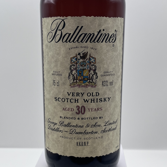 バランタイン(Ballantine's) 30年 750ml 43% 1980年代