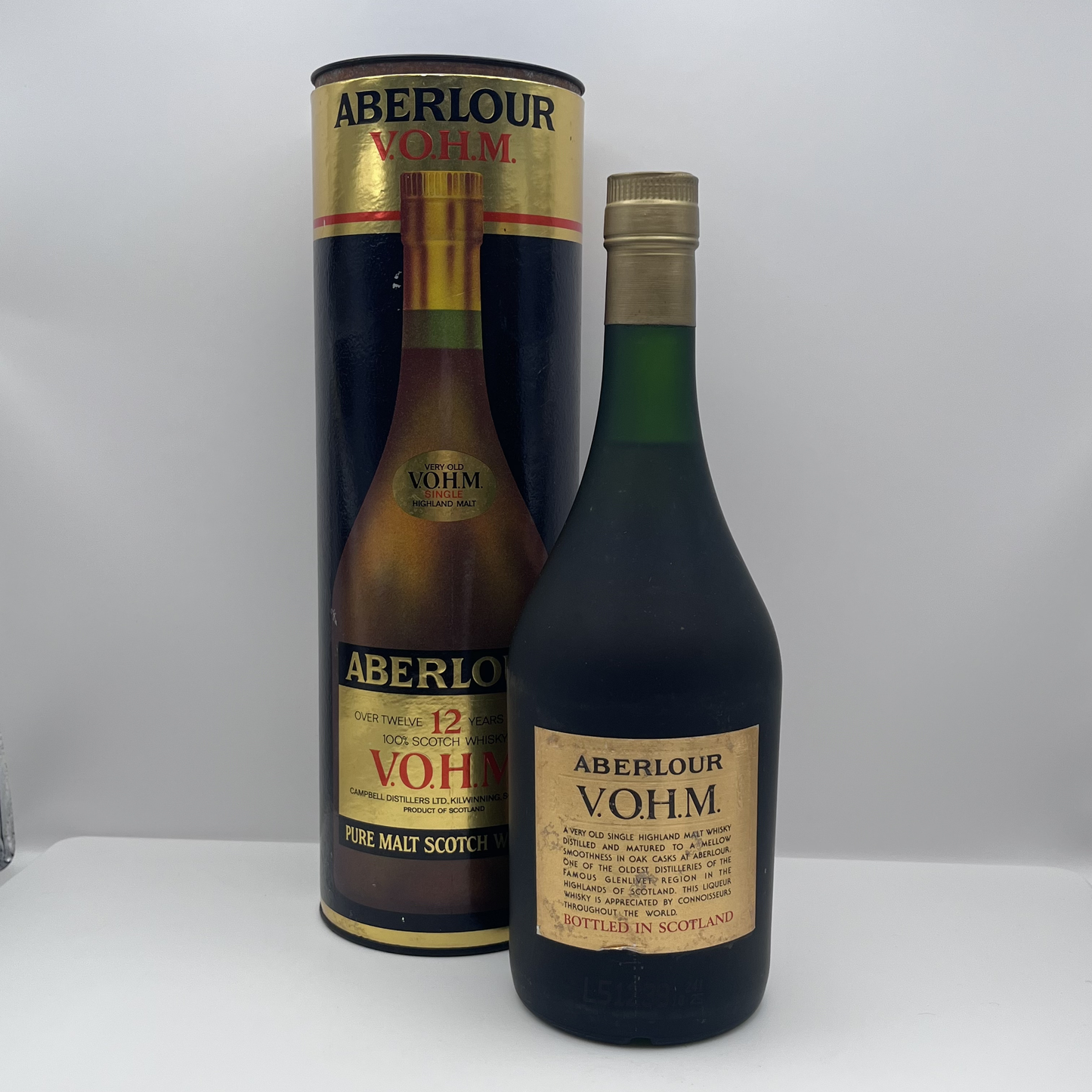 アベラワー(Aberlour)V.O.H.M 12年 750ml 43% 1980年代