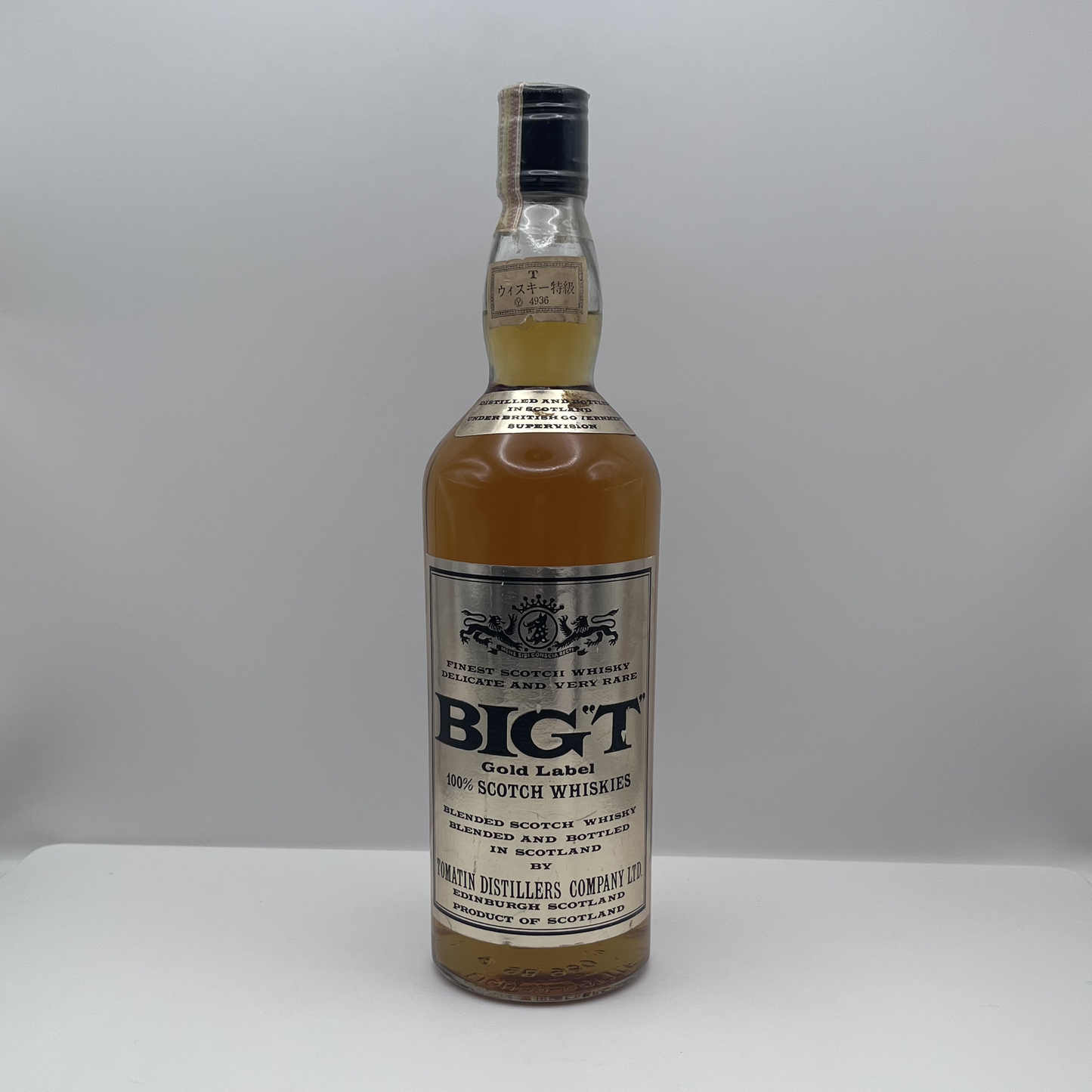 ビックT(Big T) Gold Label 760ml 43% 1970年代